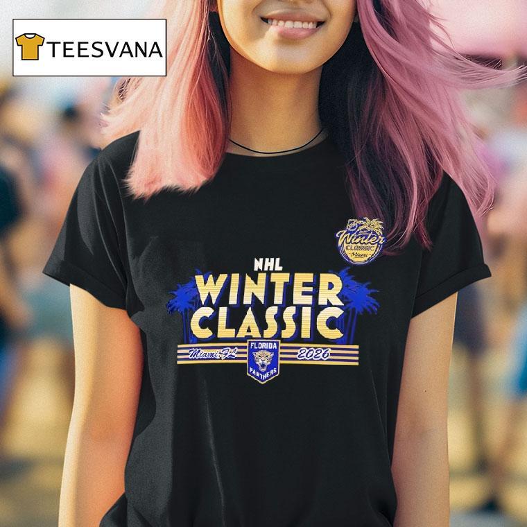 Florida Panthers Nhl Winter Classic Vintage T Shirt