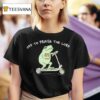 Frog Off To Praise The Lord Christian T Shirt