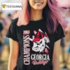 Georgia Bulldogs Champions T Shirt
