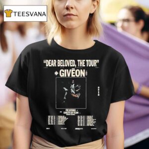 Giveon Dear Beloved The Tour Dates T Shirt
