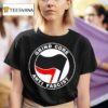 Grind Core Anti Fascist Antifa Logo T Shirt