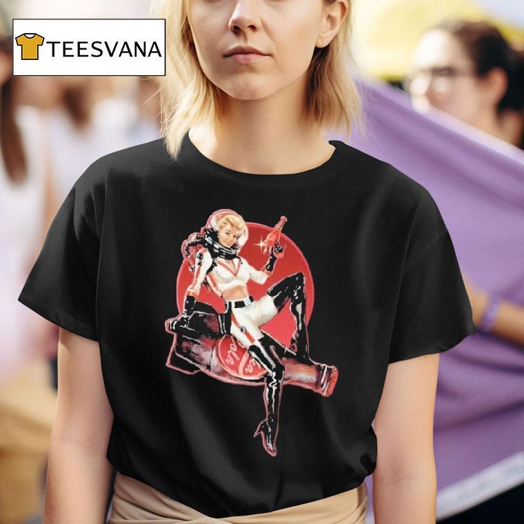 Heavy Spoilers Nuka Girl Pinup T Shirt