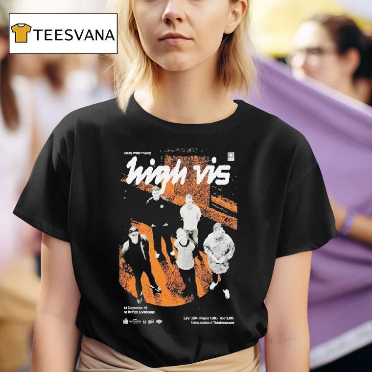 High Vis Tour Mr Fox Livehouse T Shirt