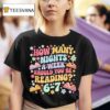How Many Night A Week Should You Be Reading Meme Groovy T Shirt