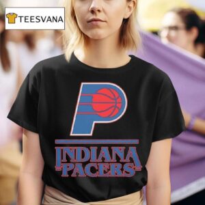 Indiana Pacers Basketball Logo T Shirt