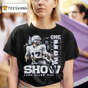 Josh Allen Buffalo One Man Show T Shirt