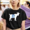 Josh Allen Goat Buffalo Bills Football T Shirt