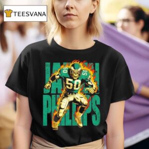 Jp Skeleton Philadelphia Eagles T Shirt