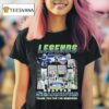 Kenny Easley And Steve Largent Seattle Seahawks Legends Thank You For The Memories Signatures T Shirt