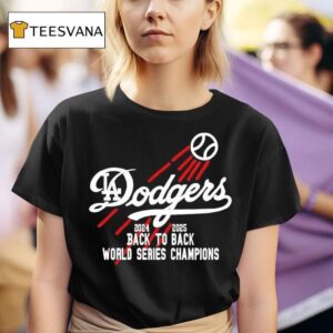 La Dodger Back To Back World Series Champions Graphic T Shirt