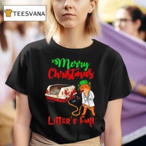 Litter S Full Merry Christmas For Ca T Shirt