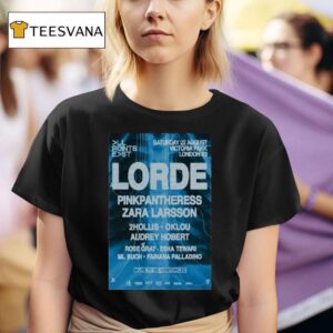 Lorde All Points East August Nd London T Shirt