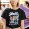 Los Angeles Dodgers Back Back World Series Champions Mascot T Shirt