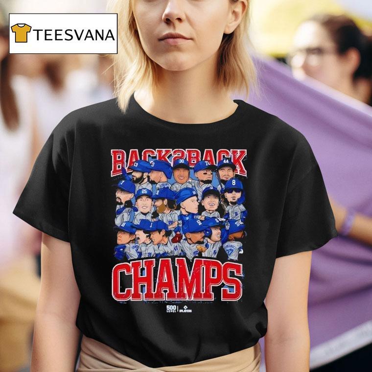 Los Angeles Dodgers Backback Champs T Shirt