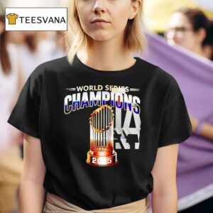 Los Angeles Dodgers Team World Series Champions Graphic T Shirt