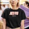 Louisville Cardinals Jesus Won Logo T Shirt