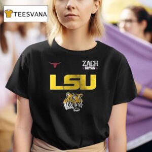 Lsu Tigers Zach Bryan With Heaven On Tour Cities Dates T Shirt