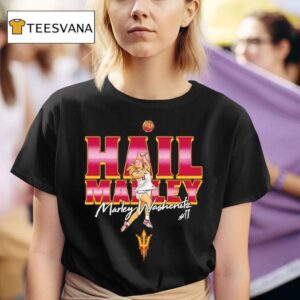 Marley Washenitz Hail Marley Arizona State Ncaa Women S Basketball T Shirt