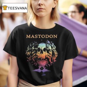 Mastodon Split Zeus Skull T Shirt