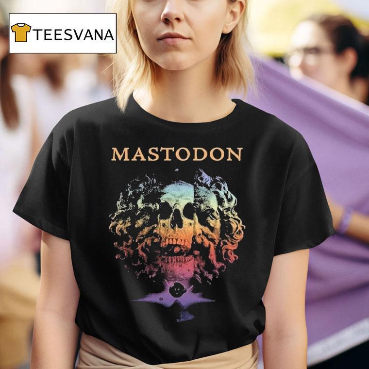 Mastodon Split Zeus Skull T Shirt