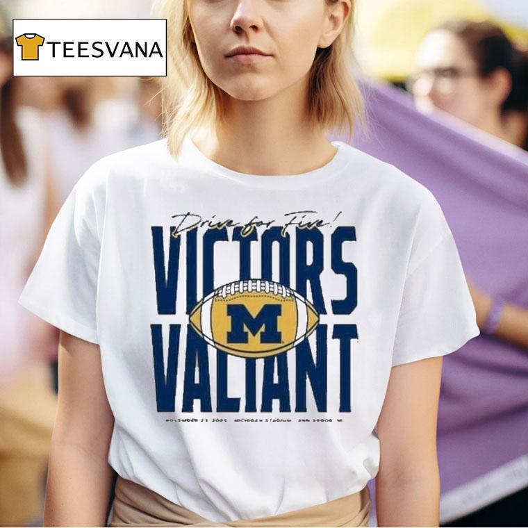 Michigan Wolverines Football Drive For Five Victors Valian T Shirt