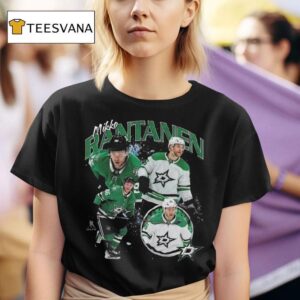 Mikko Rantanen Dallas Stars Player Collage T Shirt
