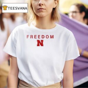 Nebraska Cornhuskers X University Of Nebraska Lincoln X Charlie Kirk Freedom T Shirt