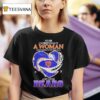 Never Underestimate A Woman Who Understands Football And Loves Chicago Bears Diamond Hear T Shirt