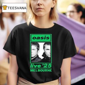 Oasis Band Melbourne Australia Marvel Stadium November T Shirt