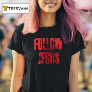 Ohio State Buckeyes Follow Jesus Logo T Shirt