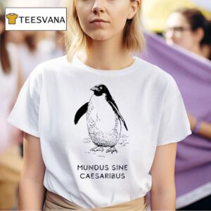 Penguin Mundus Sine Caesaribus Tariffs T Shirt