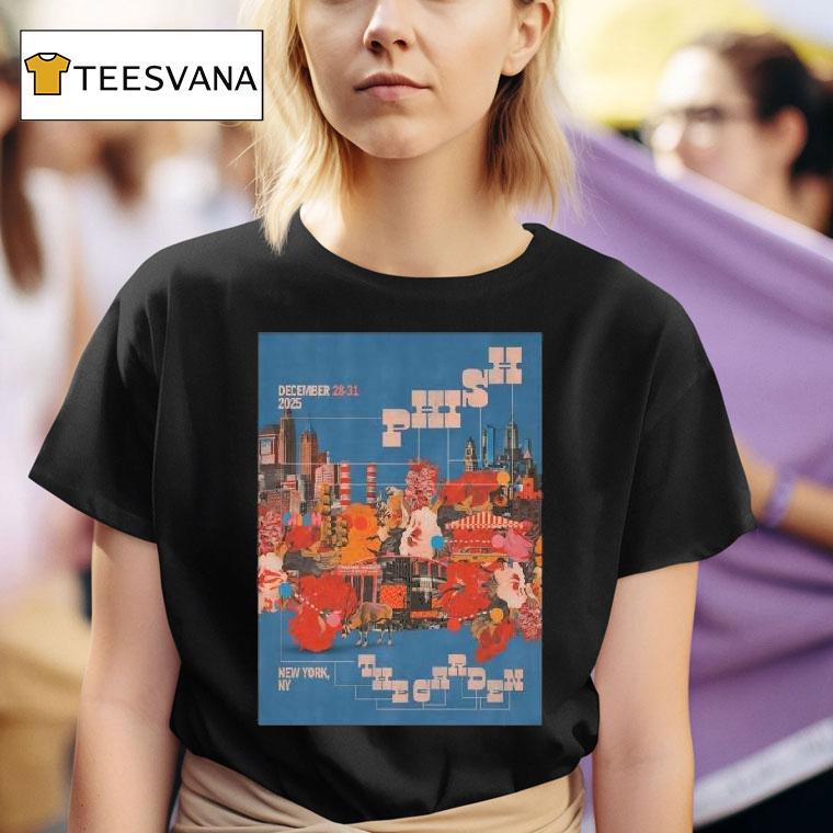 Phish December Madison Square Garden Nyc T Shirt