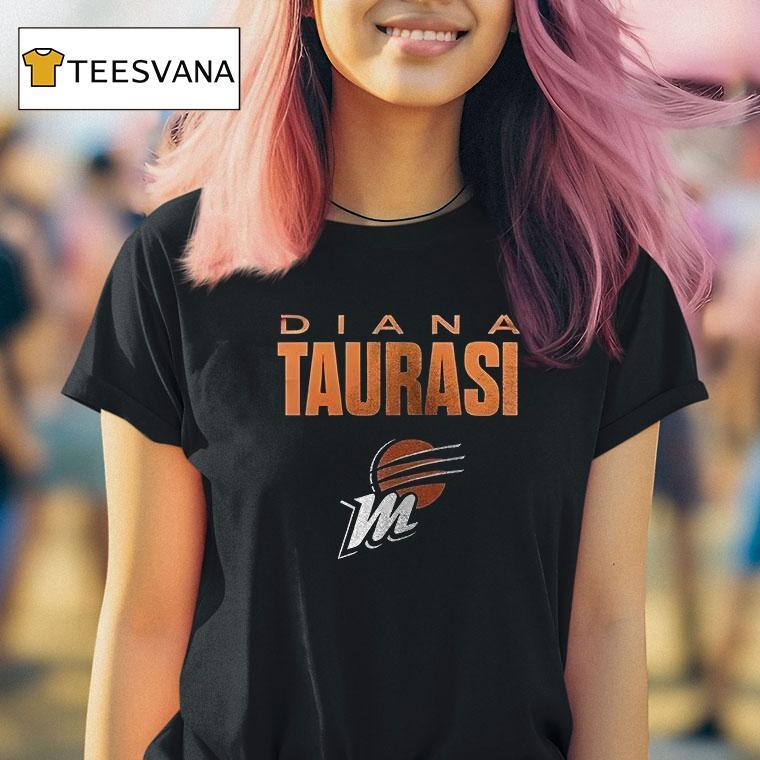 Phoenix Mercury Diana Tauras Portrait Graphic T Shirt