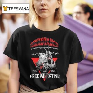 Resistance Is Justified When People Are Occupied From The River To The Sea Glory To The Martyrs Free Palestine Choose Your Fighter T Shirt