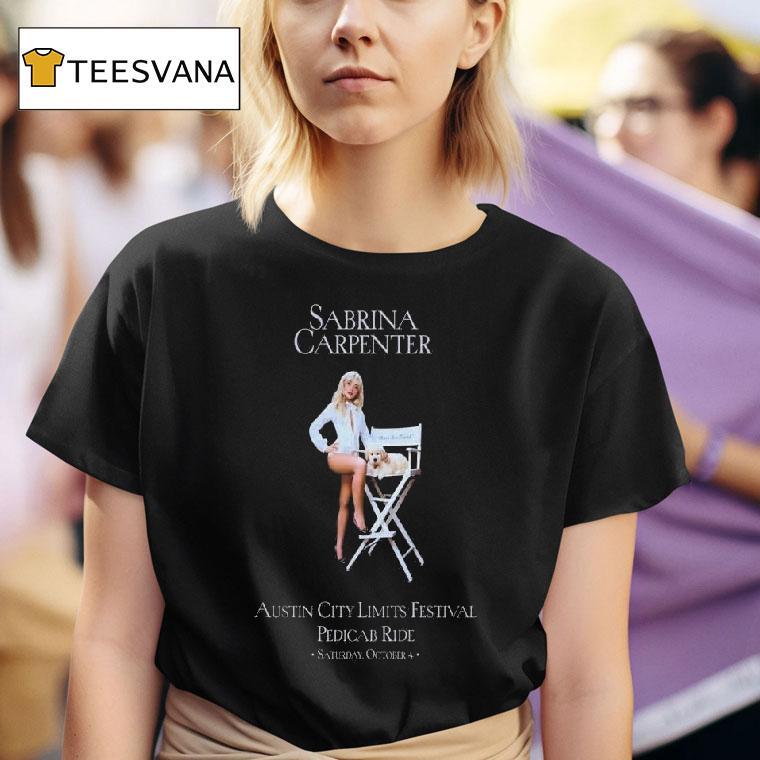 Sabrina Carpenter Austin City Limits Music Festival T Shirt