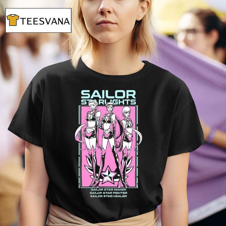 Sailor Starlights Sailor Star Maker Sailor Star Fighter Sailor Star Healer T Shirt