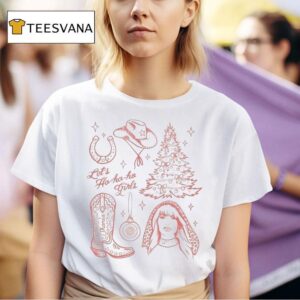Shania Twain Let S Ho Ho Ho Girls Iconic Holiday Christmas T Shirt