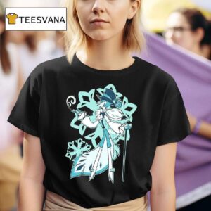 Shark Robot Andrealphus Cozy Winter T Shirt