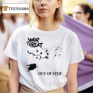 Sheep Minor Threat Out Of Step T Shirt