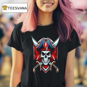 Skull Pirate Tampa Bay Buccaneers T Shirt