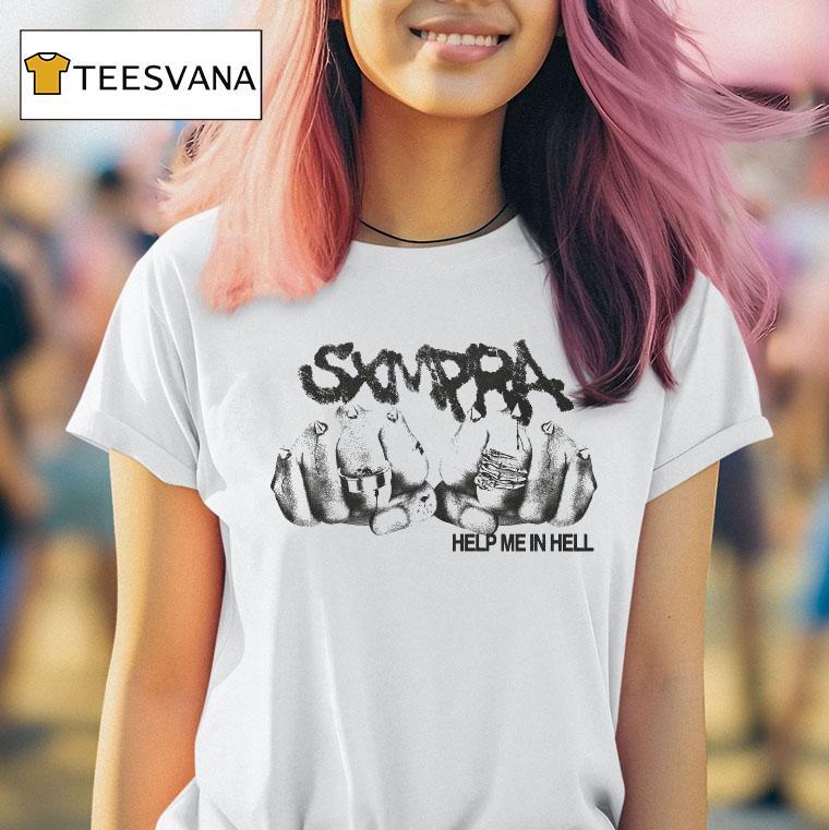 Sxmpra Knuckles Help Me In Hell T Shirt