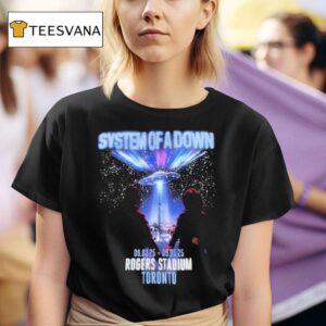 System Of A Down Toronto Ca Venue Ufo At Rogers Stadium On September And T Shirt