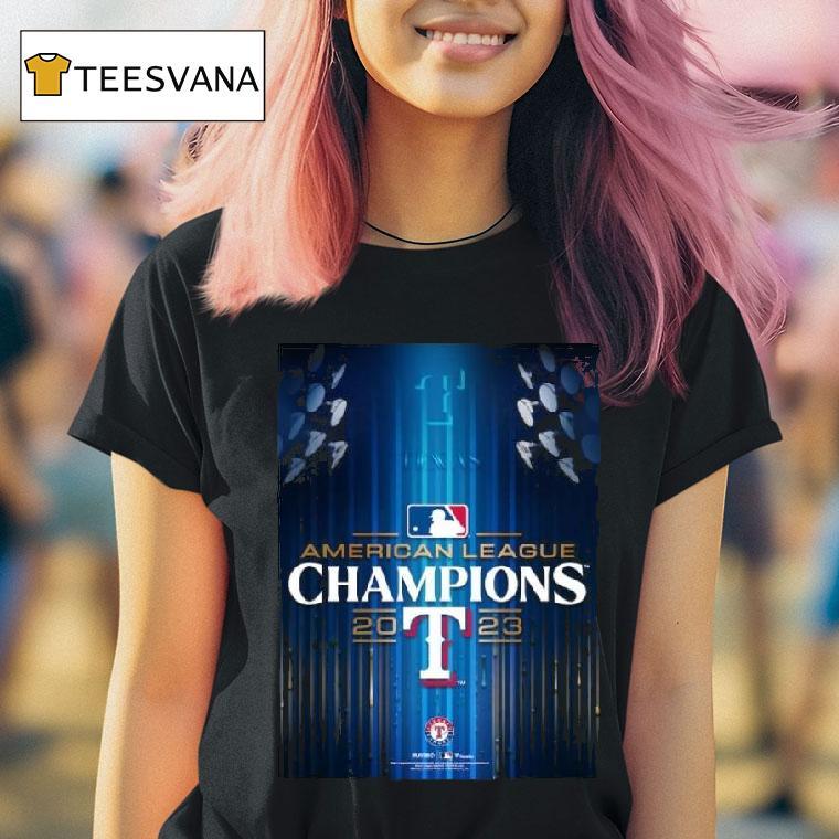 Texas Rangers Authentic American League Champions T Shirt