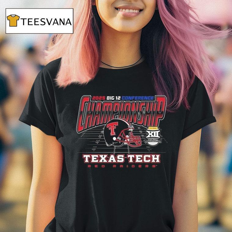 Texas Tech Red Raiders Big Conference Championship Pay Dirt Helme T Shirt