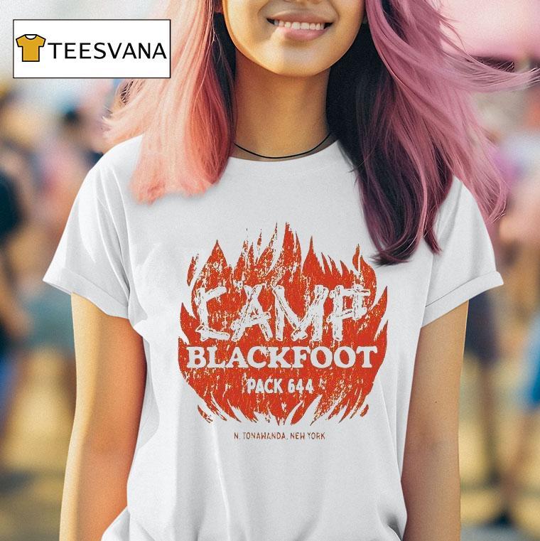 The Burning Camp Blackfoot Tonawanda New York T Shirt