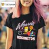 The Simpsons Bart X Washington Wizards T Shirt