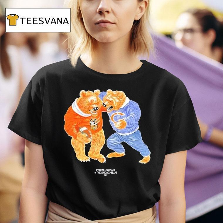 The Tackle Bear Lyrical Lemonade And Chicago Bears Juiceman T Shirt