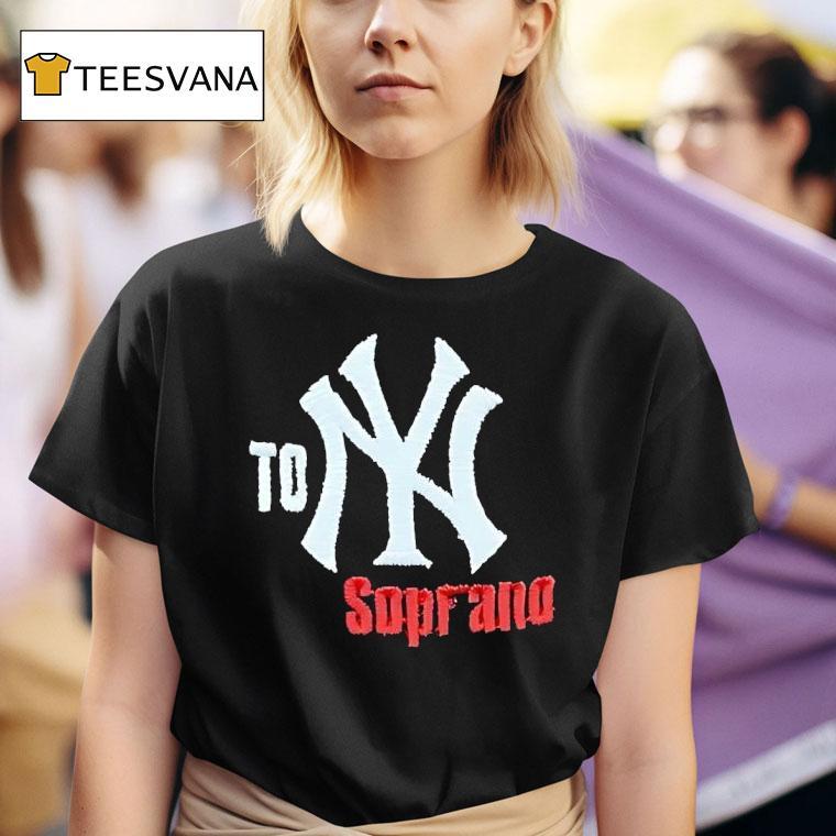 Tony Soprano New York Yankees Logo T Shirt
