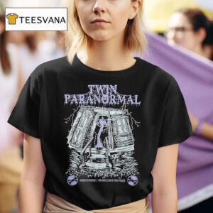 Twin Paranormal Nightmare Month No One Leaves This Place T Shirt
