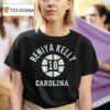 Unc Basketball Reniya Kelly Name Number Ball T Shirt